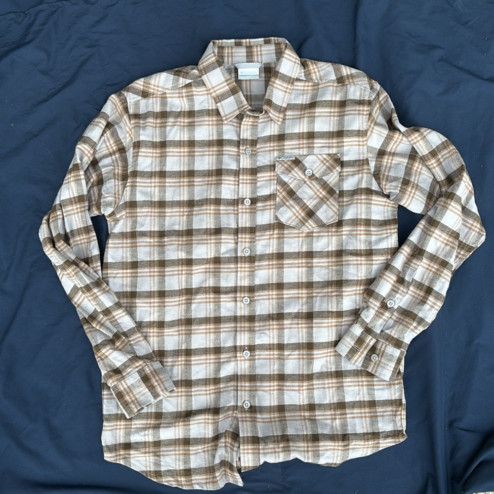 Columbia flannel shirt size Medium. NWOT